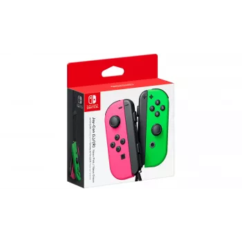 Nintendo Joy-Con sada 2 ovládačov pre Switch, neónová zelená/neónová ružová