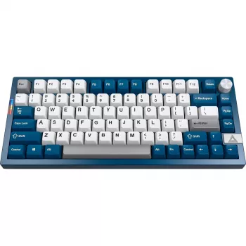 Montech MK PRO 75 klávesnica, rozloženie DE, Gateron G Pro 3.0 Brown, modrá/biela