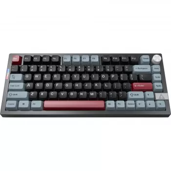 Montech MK PRO 75 klávesnica, rozloženie DE, Gateron G Pro 3.0 Brown, čierna/viacfarebná