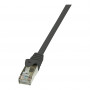 LogiLink CP1053S prepojovací kábel Cat.5e F/UTP, 2 m, čierny