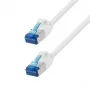 LogiLink CP5011S Cat.6A SLIM S/FTP LSZH patch kábel, 0,25 m, biely