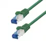 LogiLink CP4065S prepojovací kábel Cat.6A S/FTP, CCA, LSZH, 3 m, zelený