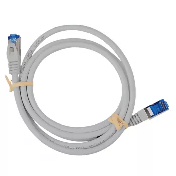 LogiLink CP4042S prepojovací kábel Cat.6A S/FTP, CCA, LSZH, 1,5 m, sivý