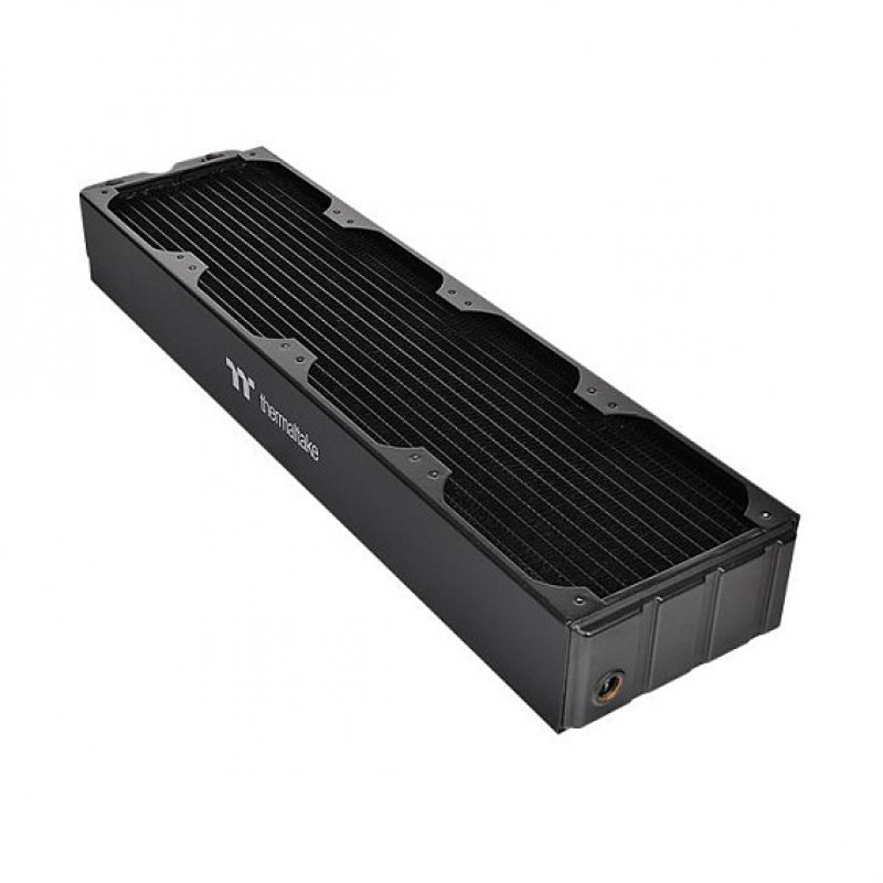 Thermaltake Pacific CL480 medený radiátor, 4 x 120 mm, čierny