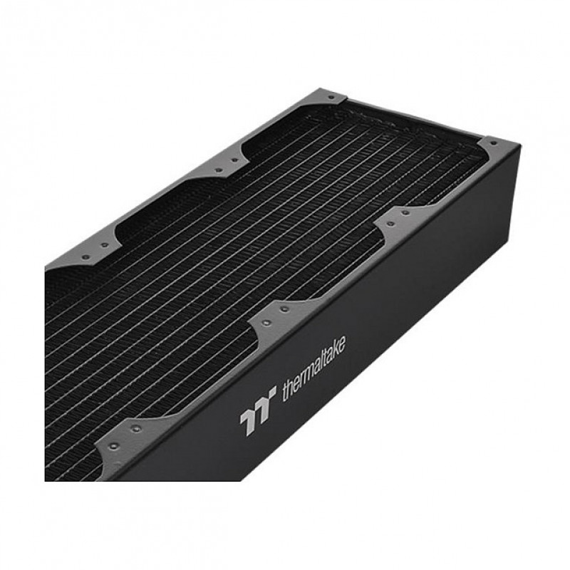 Thermaltake Pacific CL480 medený radiátor, 4 x 120 mm, čierny