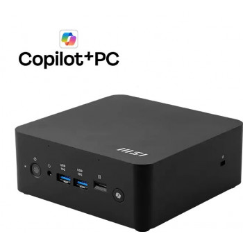 MSI Cubi NUC AI+ 2MG-065AT mini PC, Intel Core Ultra 5 226V, 16 GB RAM, 512 GB SSD, Windows 11 Pro