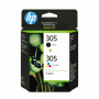 HP 305 originálne atramentové kazety multipack (2 ks), trojfarebná a čierna