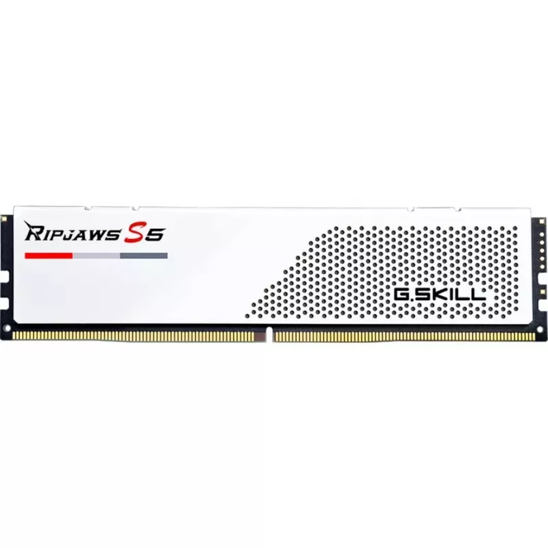 G.Skill Ripjaws S5 F5-5600J3036D32GX2-RS5W pamäťová sada DDR5-5600, 64 GB (2 x 32 GB), biela