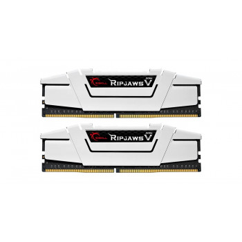 G.Skill Ripjaws V F4-3600C16D-16GVWC pamäťová sada DDR4-3600, 16 GB (2 x 8 GB), CL16, XMP2, biela