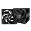 Arctic P14 Value Pack ventilátory do skrinky 140 mm (5 ks), čierne