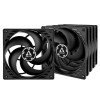 Arctic P14 Value Pack ventilátory do skrinky 140 mm (5 ks), čierne