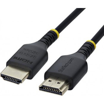 StarTech.com HDMI21-CBL-SLIM-50C tenký kábel HDMI 2.1, 50 cm, čierny