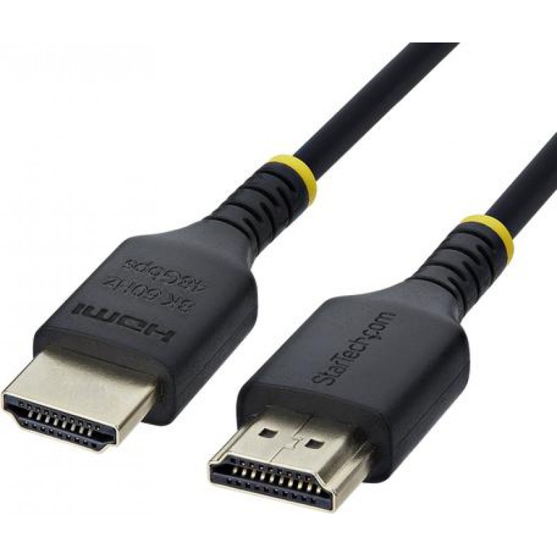 StarTech.com HDMI21-CBL-SLIM-50C tenký kábel HDMI 2.1, 50 cm, čierny