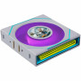 Lian Li UNI FAN SL-INF LCD FLEX Wireless ventilátor do skrine, ARGB a LCD, Reverse Blade, 120 mm, biely