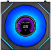 Lian Li UNI FAN SL-INF LCD FLEX Wireless ventilátory do skrine (3 ks) s ovládačom, ARGB a LCD, Reverse Blade, 120 mm, čierne