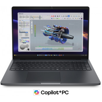 Dell Pro Precision 5 16 PW51626 notebook, 16-palcový WUXGA, Intel Core Ultra 7 366H, 32 GB RAM, 1 TB SSD, NVIDIA RTX PRO 2000, Windows 11 Pro