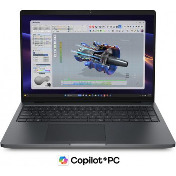 Dell Pro Precision 5 16 PW51626 notebook, 16-palcový WUXGA, Intel Core Ultra 7 366H, 32 GB RAM, 1 TB SSD, NVIDIA RTX PRO 2000, Windows 11 Pro
