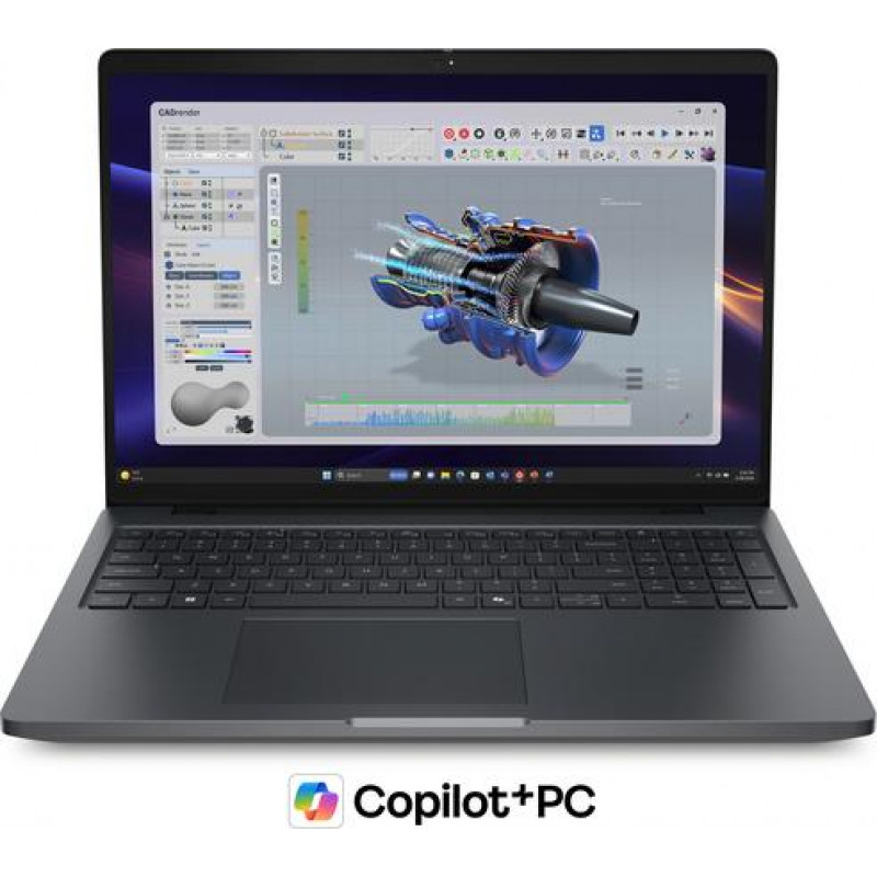 Dell Pro Precision 5 16 PW51626 notebook, 16-palcový, Intel Core Ultra 7 366H, 32 GB RAM, 1 TB, NVIDIA RTX PRO 2000, Windows 11 Pro
