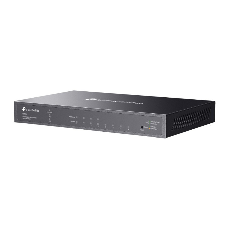 TP-Link SG2008P (TL-SG2008P) JetStream 8-portový inteligentný prepínač Gigabit so 4 portmi PoE+
