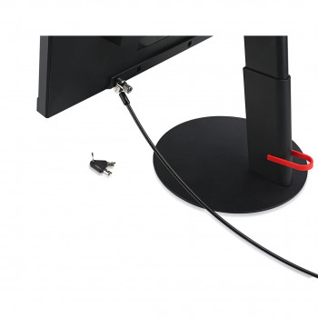 All-in-one počítač Lenovo ThinkCentre NEO 50a G5 AIO, Intel Core 5 210H, 27-palcový dotykový FHD displej, 16 GB RAM, 512 GB SSD, Windows 11 Pro, sivý + káblový zámok Kensington (4Z10P40247)