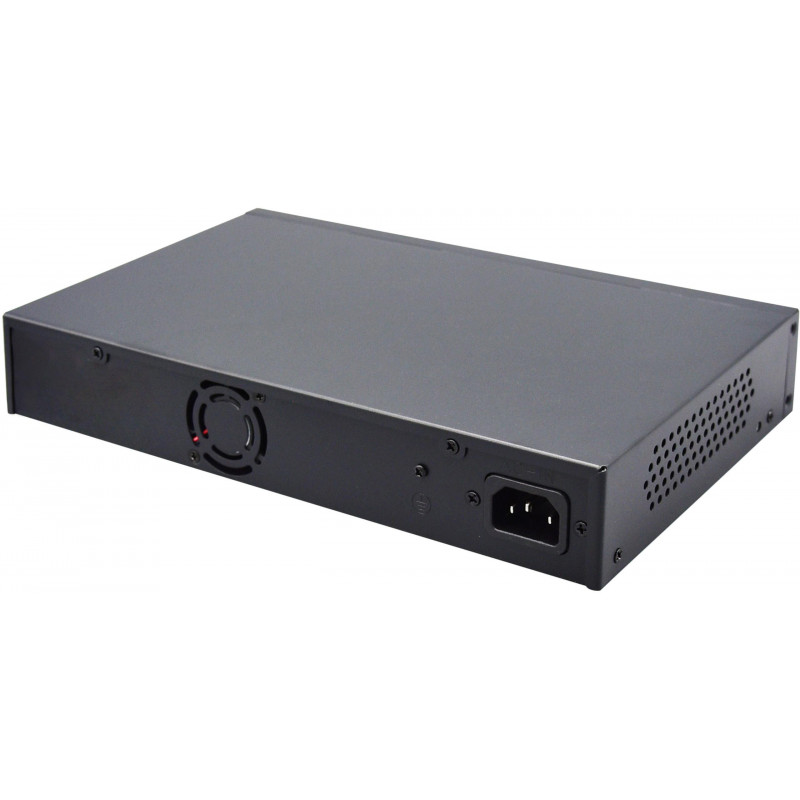 PoE switch Getfort GF-220G-16P-240, 16 x GE PoE + 2 x GE + 2 x SFP, 240 W