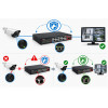 PoE switch Getfort GF-220G-16P-240, 16 x GE PoE + 2 x GE + 2 x SFP, 240 W