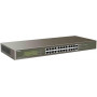 PoE prepínač Tenda TEG1124P-24-250W, 24 portov, 250 W
