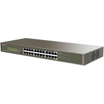 PoE prepínač Tenda TEG1124P-24-250W, 24 portov, 250 W