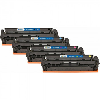 G&G kompatibilné tonerové kazety NT-PH203UBK/UC/UM/UY-B-V5-4-S1 (4 ks), čierna, azúrová, purpurová, žltá