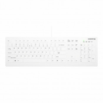 Cherry Contour Active Key AK-C8112-U1-W/EU lekárska klávesnica, káblová, rozloženie EÚ, biela