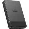 Belkin UltraCharge Pro Slim BPD022HQBK magnetická powerbanka, 10000 mAh, čierna, s displejom