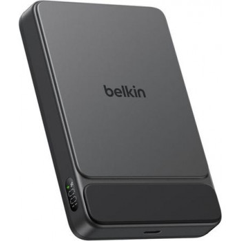Belkin UltraCharge Pro Slim BPD022HQBK magnetická powerbanka, 10000 mAh, čierna, s displejom