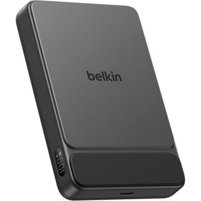 Belkin UltraCharge Pro Slim BPD022HQBK magnetická powerbanka, 10000 mAh, čierna, s displejom