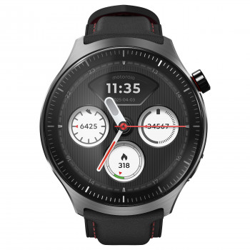 Motorola Moto Watch Ultra LTE inteligentné hodinky, 46 mm, čierne, PBCX0000SE
