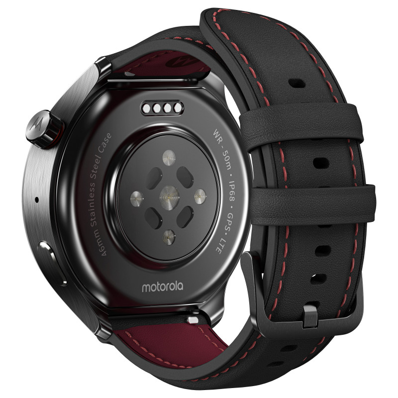 Motorola Moto Watch Ultra LTE inteligentné hodinky, 46 mm, čierne, PBCX0000SE