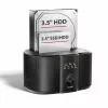 Axagon ADSA-SC dokovacia stanica pre SATA disky 2,5/3,5 palca, USB-C 5 Gbps, s funkciou klonovania