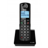Alcatel S280 EWE bezdrôtový telefón DECT s hlasitým telefonovaním, čierny