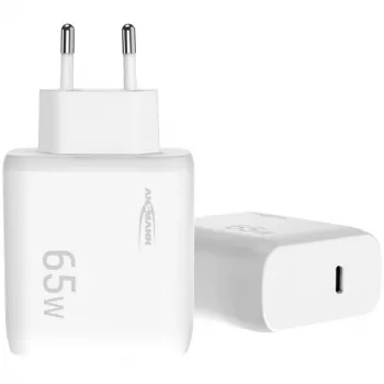 Ansmann Home Charger HC165PD USB nabíjačka, 1x USB-C, PPS, PD, Quick Charge, 65 W, biela