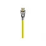 Good Connections PYTHON GC-M0075 kábel DisplayPort 1.2, 4K2K / UHD, pozlátené kontakty, OFC, nylonové opletenie, žltý, 1 m