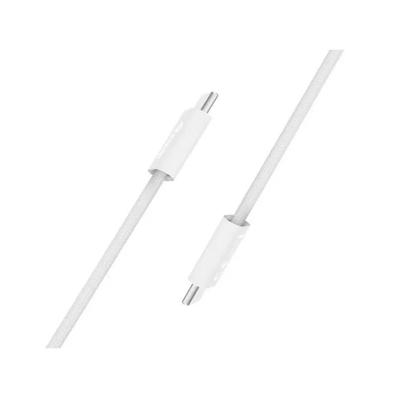 Equip 128840 kábel USB-C – USB-C 2.0, 3 A, PD 60 W, 0,3 m, biely