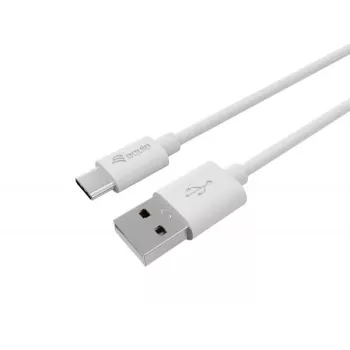 Equip 128845 kábel USB-A – USB-C 2.0, 3 A, 0,3 m, biely