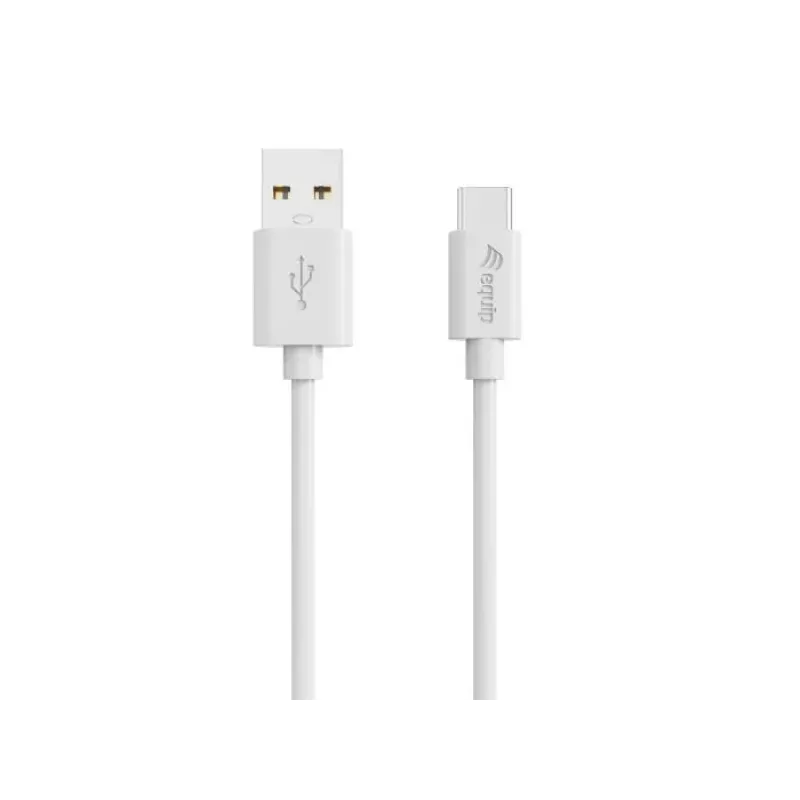 Equip 128848 kábel USB-A – USB-C 2.0, 3 A, 2 m, biely