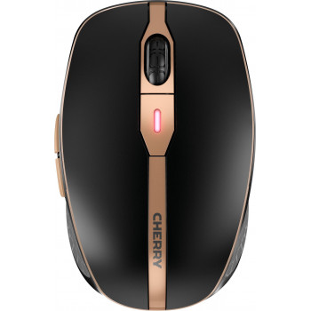 Cherry DW 9100 SLIM set klávesnice a myši, bezdrôtový RF + Bluetooth, AZERTY (belgická), čierny