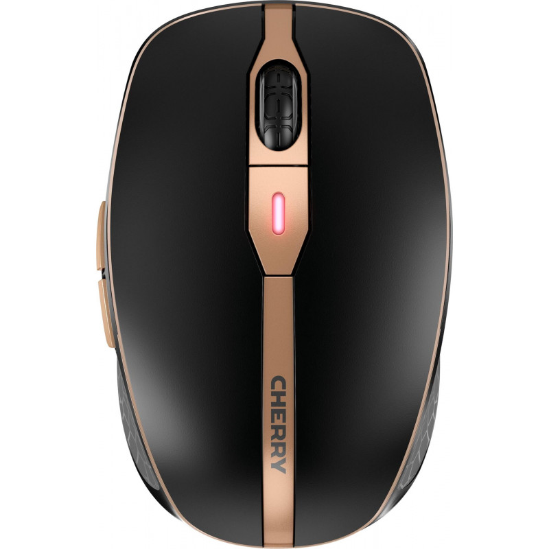 Cherry DW 9100 SLIM set klávesnice a myši, bezdrôtový RF + Bluetooth, AZERTY (belgická), čierny
