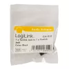 LogiLink CA1018 audio adaptér Toslink, Toslink samica na Toslink samica, čierny