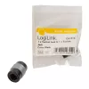 LogiLink CA1018 audio adaptér Toslink, Toslink samica na Toslink samica, čierny