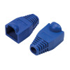 LogiLink MP0066 ochranný kryt konektora RJ45 6,5 mm, modrý (50 ks)