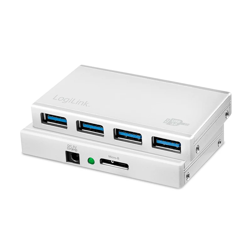 LogiLink UA0421 rozbočovač USB 3.0, 4 porty, so zdrojom napájania