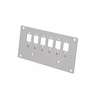 LogiLink FB5002 predný panel pre optické vlákno, 6 LC-D / 6 SC-S, pre rozvádzač zvarov