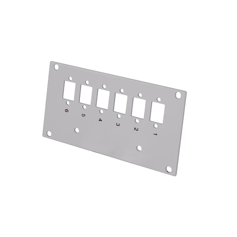 LogiLink FB5002 predný panel pre optické vlákno, 6 LC-D / 6 SC-S, pre rozvádzač zvarov